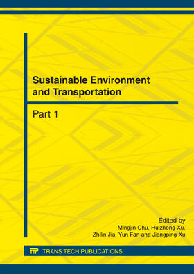 Chu / Xu / Jia |  Sustainable Environment and Transportation | Buch |  Sack Fachmedien