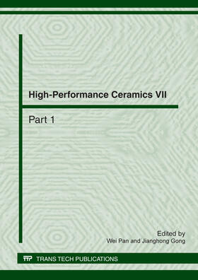 Pan / Gong |  High-Performance Ceramics VII | Buch |  Sack Fachmedien