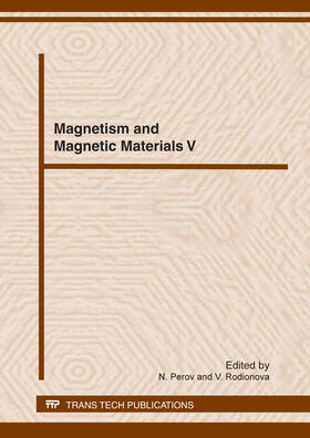 Perov / Rodionova |  Magnetism and Magnetic Materials V | Buch |  Sack Fachmedien