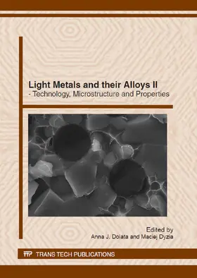 Dolata / Dyzia |  Light Metals and their Alloys II | Buch |  Sack Fachmedien