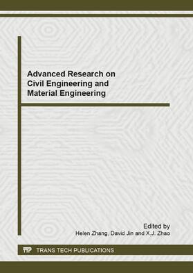 Zhang / Jin / Zhao |  Advanced Research on Civil Engineering and Material Engineering | Buch |  Sack Fachmedien