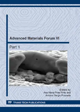 Pinto / Pouzada |  Advanced Materials Forum VI | Buch |  Sack Fachmedien