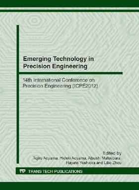 Aoyama / Matsubara / Yoshioka |  Emerging Technology in Precision Engineering XIV | Buch |  Sack Fachmedien