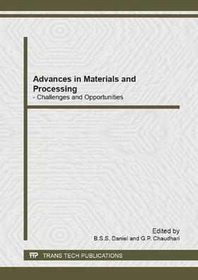 Daniel / Chaudhari | Advances in Materials and Processing | Buch | 978-3-03785-526-3 | sack.de