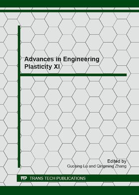 Lu / Zhang |  Advances in Engineering Plasticity XI | Buch |  Sack Fachmedien