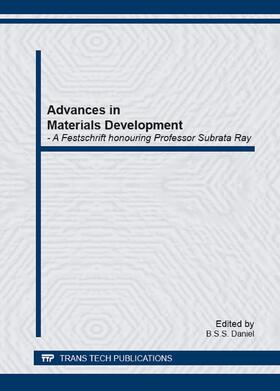 Daniel |  Advances in Materials Development | Buch |  Sack Fachmedien