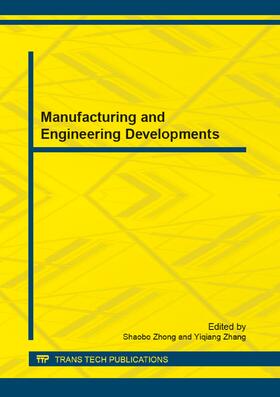 Zhong / Zhang | Manufacturing and Engineering Developments | Buch | 978-3-03785-588-1 | sack.de