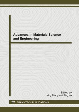 Zhang / He |  Advances in Materials Science and Engineering | Buch |  Sack Fachmedien