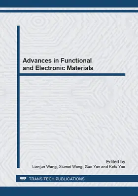 Wang / Yan / Yao |  Advances in Functional and Electronic Materials | Buch |  Sack Fachmedien