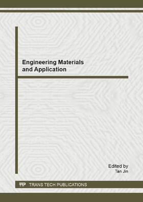 Jin |  Engineering Materials and Application | Buch |  Sack Fachmedien