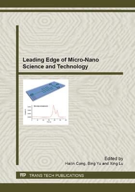 Cong / Yu / Lu |  Leading Edge of Micro-Nano Science and Technology | Buch |  Sack Fachmedien