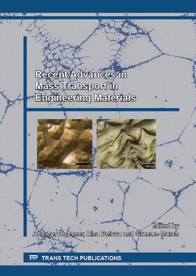 Öchsner / Belova / Murch |  Recent Advances in Mass Transport in Engineering Materials | Buch |  Sack Fachmedien