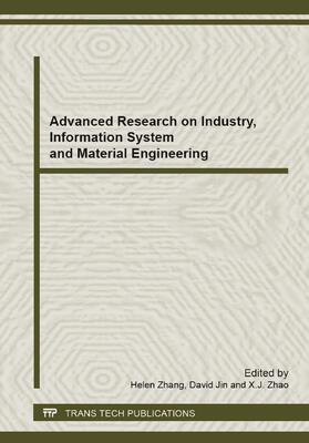 Zhang / Jin / Zhao |  Advanced Research on Industry, Information System and Material Engineering | Buch |  Sack Fachmedien
