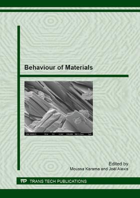 Karama / Alexis | Behaviour of Materials | Buch | 978-3-03785-673-4 | sack.de