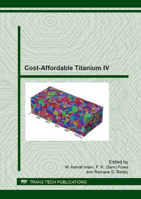 Imam / Froes / Reddy | Cost-Affordable Titanium IV | Buch | 978-3-03785-677-2 | sack.de