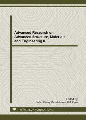 Zhang / Jin / Zhao | Advanced Research on Advanced Structure, Materials and Engineering II | Buch | 978-3-03785-703-8 | sack.de