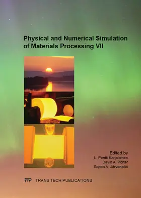 Karjalainen / Porter / Järvenpää |  Physical and Numerical Simulation of Materials Processing VII | Buch |  Sack Fachmedien