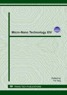 Tang |  Micro-Nano Technology XIV | Buch |  Sack Fachmedien