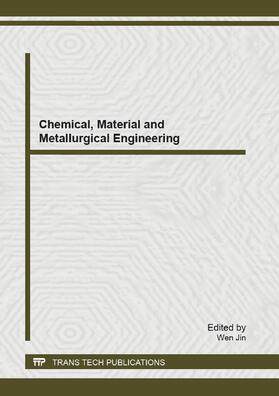 Jin |  Chemical, Material and Metallurgical Engineering | Buch |  Sack Fachmedien