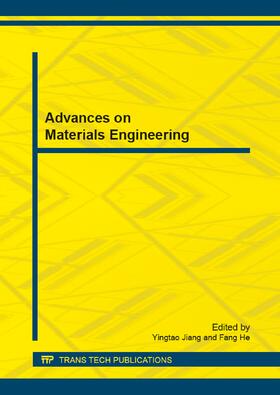 Jiang / He |  Advances on Materials Engineering | Buch |  Sack Fachmedien