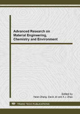 Zhang / Jin / Zhao |  Advanced Research on Material Engineering, Chemistry and Environment | Buch |  Sack Fachmedien