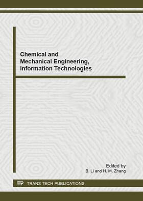 Li / Zhang |  Chemical and Mechanical Engineering, Information Technologies | Buch |  Sack Fachmedien