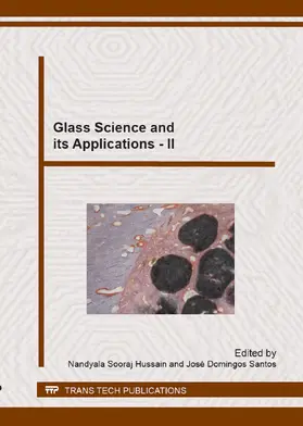 Sooraj Hussain / Santos |  Glass Science and its Applications - II | Buch |  Sack Fachmedien