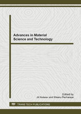 Nukeaw / Pecharapa |  Advances in Material Science and Technology | Buch |  Sack Fachmedien