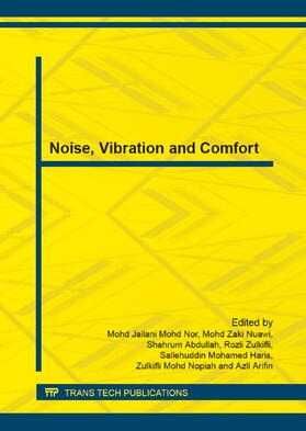 Mohd Nor / Nuawi / Abdullah |  Noise, Vibration and Comfort | Buch |  Sack Fachmedien