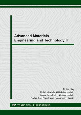 Abdullah / Jamaludin / Abd Razak |  Advanced Materials Engineering and Technology II | Buch |  Sack Fachmedien