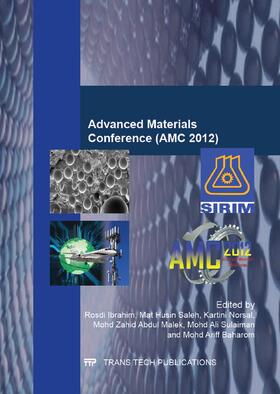 Ibrahim / Saleh / Norsal |  Advanced Materials Conference (AMC 2012) | Buch |  Sack Fachmedien
