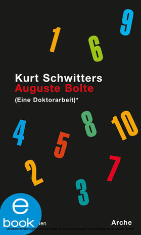 Schwitters |  Auguste Bolte | eBook | Sack Fachmedien