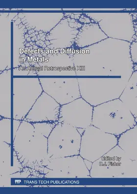 Fisher |  Defects and Diffusion in Metals XIII | Sonstiges |  Sack Fachmedien