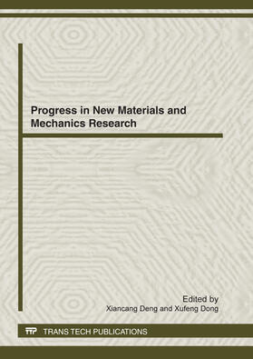 Deng / Dong | Progress in New Materials and Mechanics Research | Sonstiges | 978-3-03795-224-5 | sack.de