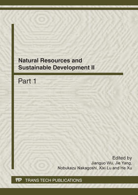 Wu / Yang / Nakagoshi |  Natural Resources and Sustainable Development II | Sonstiges |  Sack Fachmedien