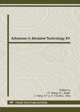 Zhang / Butler / Wang | Advances in Abrasive Technology XV | Sonstiges | 978-3-03795-281-8 | sack.de