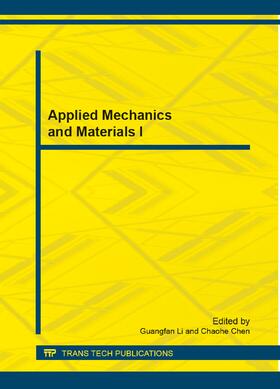 Li / Chen |  Applied Mechanics and Materials I | Sonstiges |  Sack Fachmedien