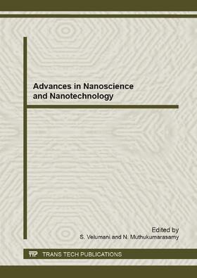 Velumani / Muthukumarasamy |  Advances in Nanoscience and Nanotechnology | Sonstiges |  Sack Fachmedien