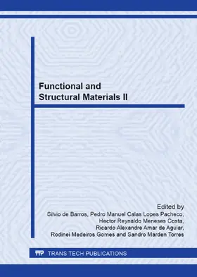 de Barros / Calas Lopes Pacheco / Costa |  Functional and Structural Materials II | Sonstiges |  Sack Fachmedien