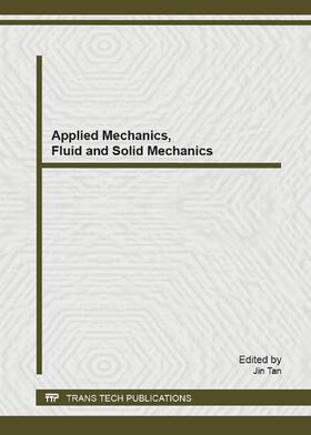 Tan |  Applied Mechanics, Fluid and Solid Mechanics | Sonstiges |  Sack Fachmedien