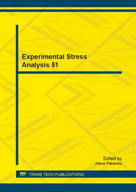 Petrenko |  Experimental Stress Analysis 51 | Sonstiges |  Sack Fachmedien