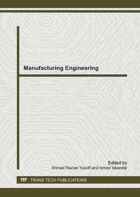 Yusoff / Iskandar |  Manufacturing Engineering | Sonstiges |  Sack Fachmedien