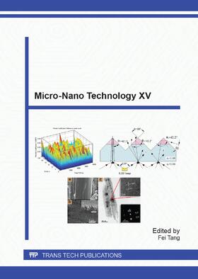 Tang |  Micro-Nano Technology XV | Sonstiges |  Sack Fachmedien