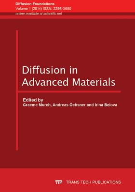Murch / ?chsner / Belova | Diffusion in Advanced Materials | Sonstiges | 978-3-03795-776-9 | sack.de