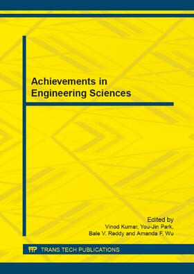 Kumar / Park / Reddy |  Achievements in Engineering Sciences | Sonstiges |  Sack Fachmedien
