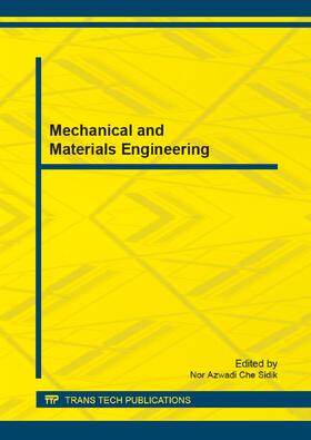 Che Sidik |  Mechanical and Materials Engineering | Sonstiges |  Sack Fachmedien