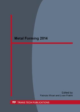 Micari / Fratini | Metal Forming 2014 | Sonstiges | 978-3-03795-889-6 | sack.de