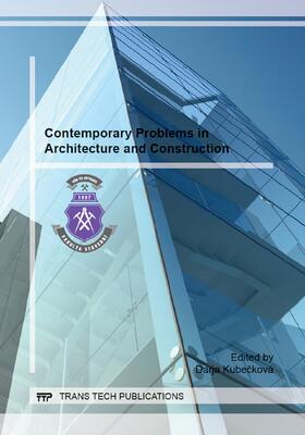 Kubeckov? |  Contemporary Problems in Architecture and Construction | Sonstiges |  Sack Fachmedien