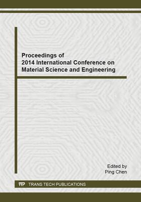 Chen |  Proceedings of 2014 International Conference on Material Science and Engineering | Sonstiges |  Sack Fachmedien