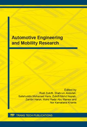 Zulkifli / Abdullah / Haris | Automotive Engineering and Mobility Research | Sonstiges | 978-3-03795-957-2 | sack.de